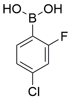 Ácido 4-cloro-2-fluorofenilborónico