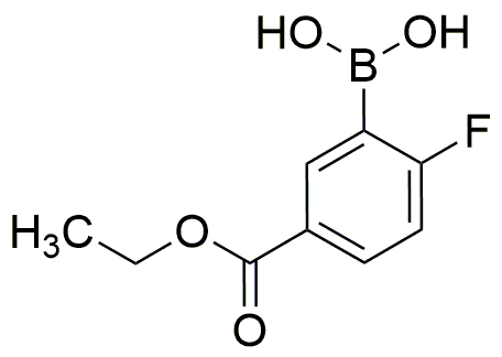 Ácido 5-(etoxicarbonil)-2-fluorofenilborónico