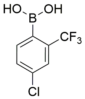 Ácido 4-cloro-2-(trifluorometil)fenilborónico