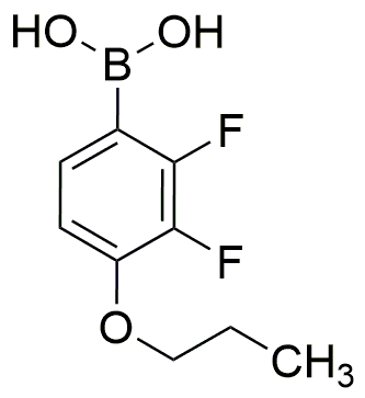 Ácido 2,3-difluoro-4-propoxifenilborónico