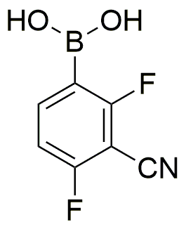 Ácido 3-ciano-2,4-difluorofenilborónico