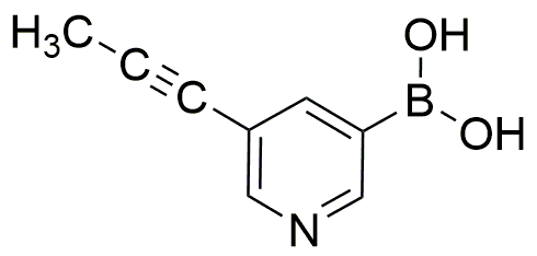 Ácido 5-(1-propinil)piridina-3-borónico