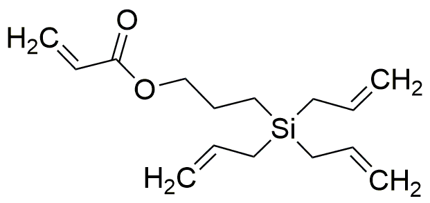 Acrilato de 3-(trialilsilil)propilo (estabilizado con MEHQ)