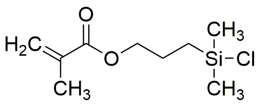 Méthacrylate de 3-(chlorodiméthylsilyl)propyle (stabilisé avec BHT)