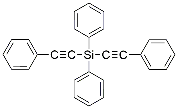 Diphénylbis(phényléthynyl)silane