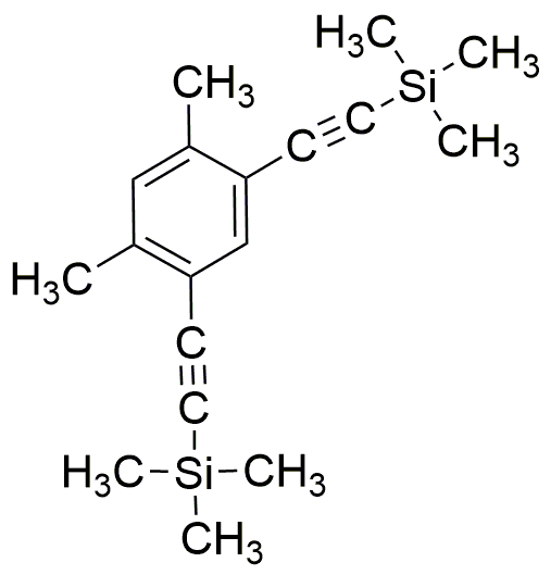 1,5-Dimethyl-2,4-bis[2-(trimethylsilyl)ethynyl]benzene