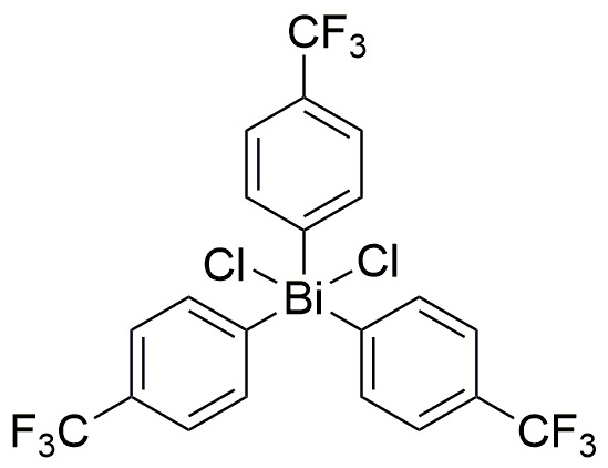 Tris(4-trifluoromethylphenyl)bismuth dichloride