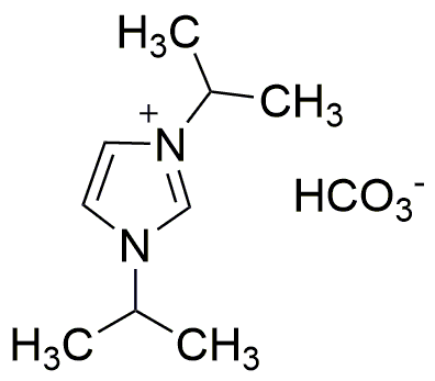 1,3-Diisopropylimidazolium hydrogencarbonate (contains varying amounts of 1,3-Diisopropylimidazolium-2-carboxylate)