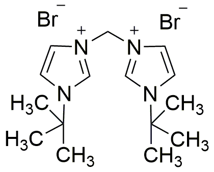 3,3'-metilenbis(bromuro de 1-terc-butil-3-imidazolio)