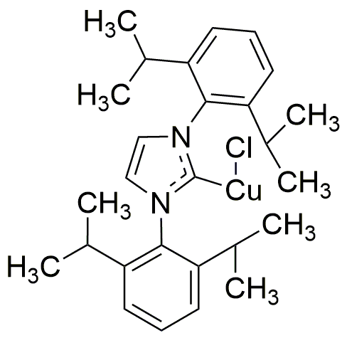 Chloro[1,3-bis(2,6-diisopropylphenyl)imidazol-2-ylidene]copper(I)