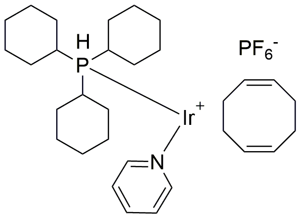 Hexafluorofosfato de (1,5-ciclooctadieno)(piridina)(triciclohexilfosfina)iridio(I)