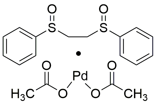 1,2-Bis(fenilsulfinil)etano Diacetato de paladio(II)