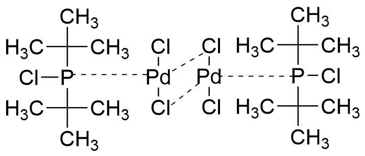 Dimère de dichlorure de [di-tert-butyl(chloro)phosphine]palladium(II)