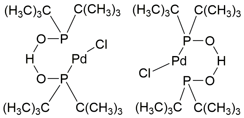 Dihydrogène Di-μ-chlorotétrakis (di-tert-butylphosphinito) dipalladate