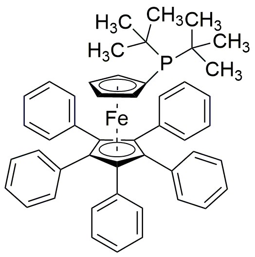 1,2,3,4,5-Pentafenil-1'-(di-terc-butilfosfino)ferroceno