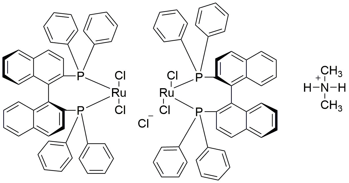 [NH2Me2][(RuCl((S)-binap))2(μ-Cl)3]