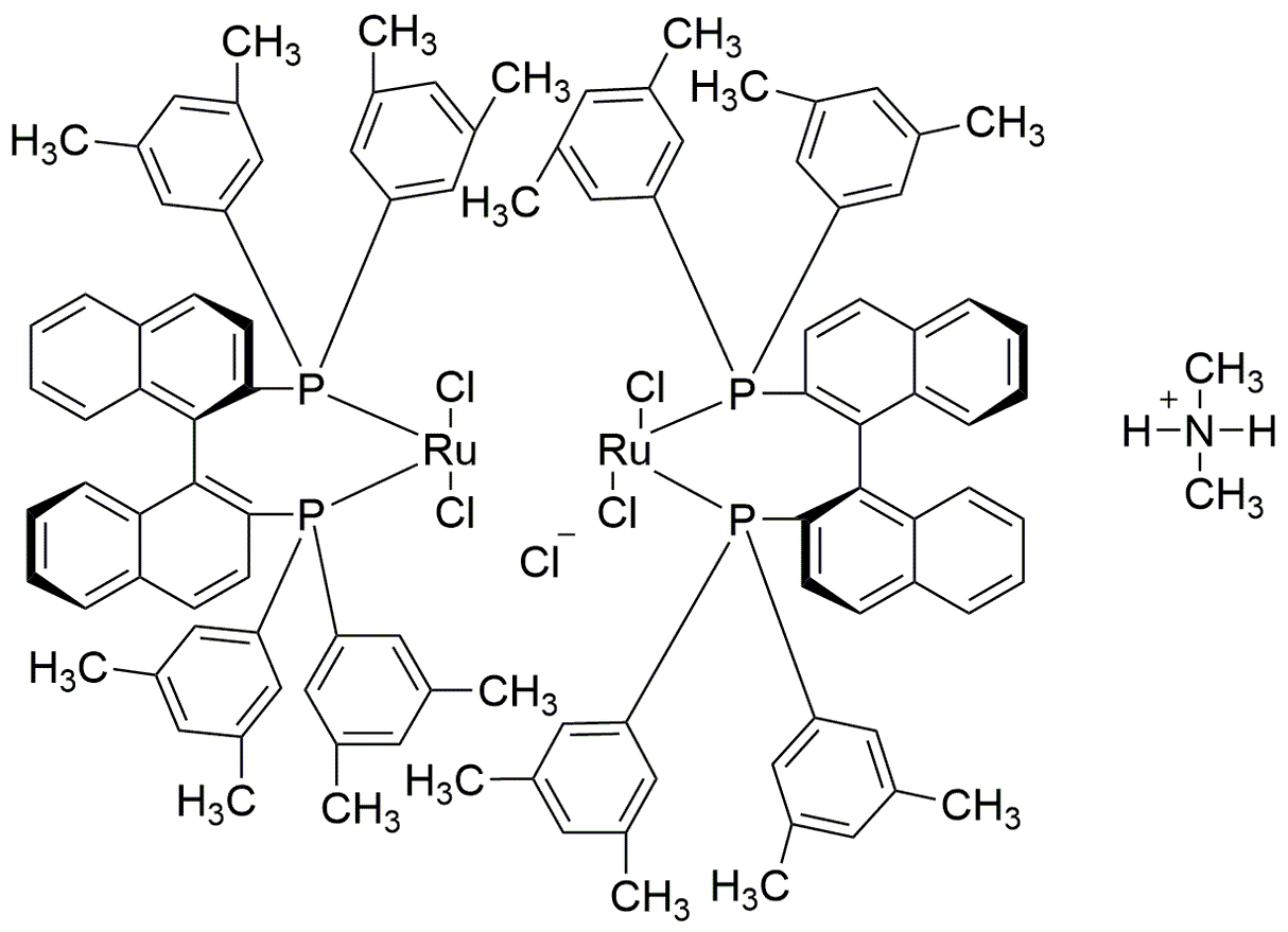 [NH2Me2][(RuCl((R)-xylbinap))2(μ-Cl)3]