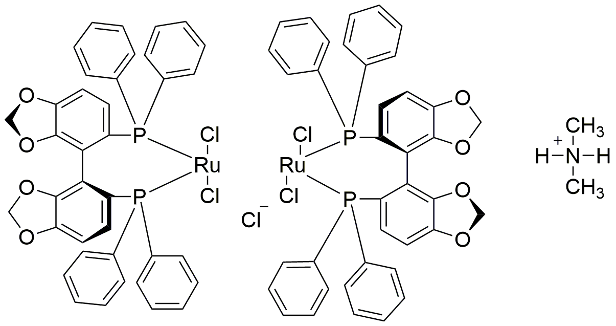 [NH2Me2][(RuCl((S)-segphos&REG;))2(μ-Cl)3]