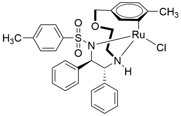 Chloro[(S,S)-N-[2-[2-(4-methylbenzyloxy)ethyl]amino-1,2-diphenylethyl]-p-toluenesulfonamide]ruthenium(II)