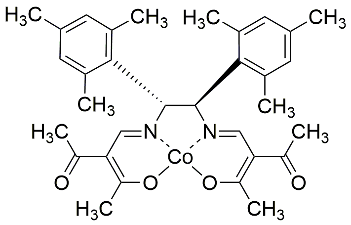 (1R,2R)-N,N'-Bis(2-acetyl-3-oxo-2-butenylidene)-1,2-dimesitylethylenediaminato Cobalt(II)