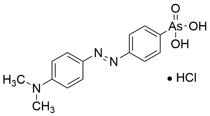 4-(4-Dimethylaminophenylazo)phenylarsonic acid hydrochloride