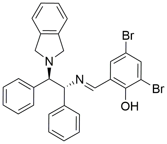 2,4-Dibromo-6-[(E)-[[(1R,2R)-2-(isoindolin-2-il)-1,2-difeniletil]imino]metil]fenol