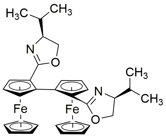 (S,S')-2,2''-Bis[(S-4-isopropyloxazolin-2-yl]-1,1''-biferrocène