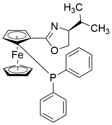 (S)-1-(Difenilfosfino)-2-[(S)-4-isopropiloxazolin-2-il]ferroceno