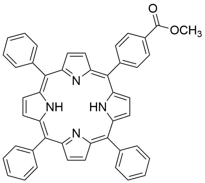 5-(4-Metoxicarbonilfenil)-10,15,20-trifenilporfirina