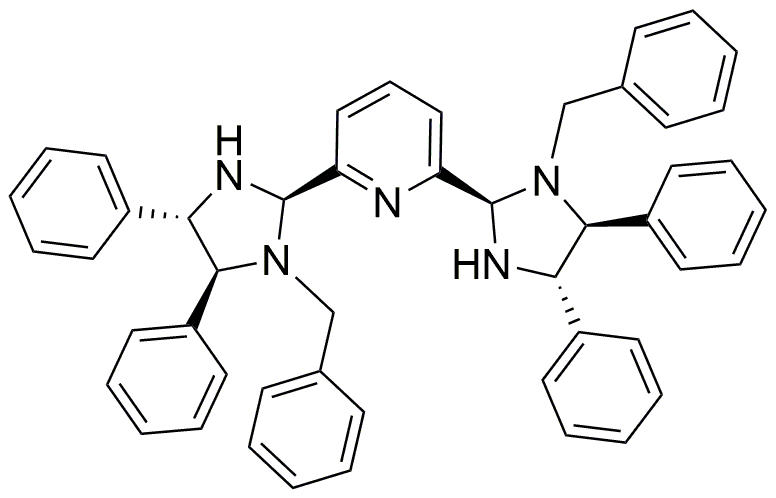 2,6-Bis[(2R,4S,5S)-1-bencil-4,5-difenilimidazolidin-2-il]piridina