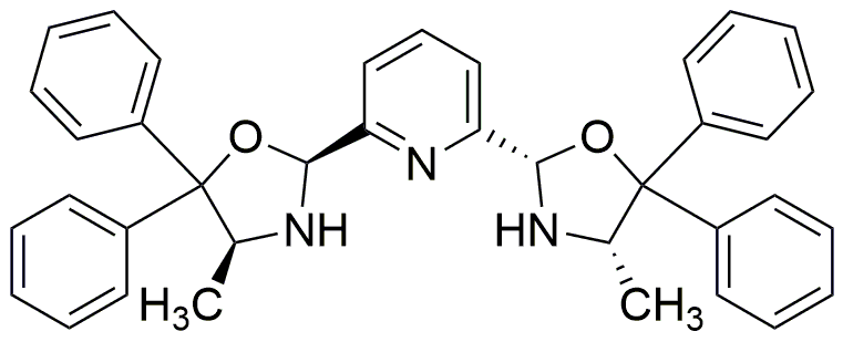 2,6-Bis[(2S,4S)-4-metil-5,5-difeniloxazolidin-2-il]piridina