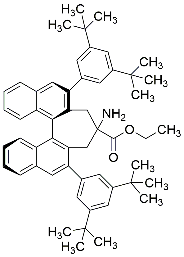 (11bR)-4-Amino-2,6-bis(3,5-di-terc-butilfenil)-4,5-dihidro-3H-ciclohepta[1,2-a:7,6-a']dinaftaleno-4-carboxilato de etilo