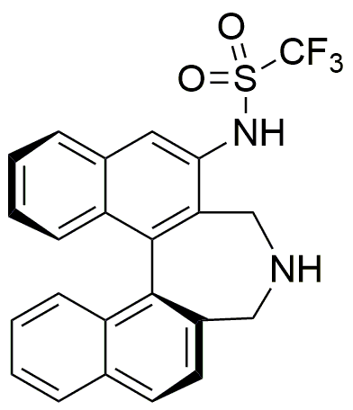 N-[(11bS)-4,5-Dihidro-3H-dinafto[2,1-c:1',2'-e]azepin-2-il]trifluorometanosulfonamida