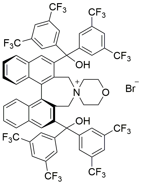 (11bS)-2,6-Bis[bis[3,5-bis(trifluorométhyl)phényl]hydroxyméthyl]-3,5-dihydrospiro[4H-dinaphth[2,1-c:1',2'-e]azépine-4,4'-morpholinium] bromure