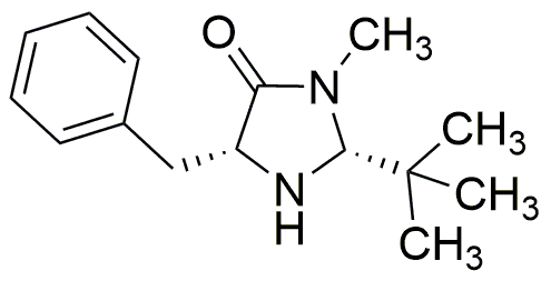 (2R,5R)-(+)-2-tert-Butyl-3-methyl-5-benzyl-4-imidazolidinone