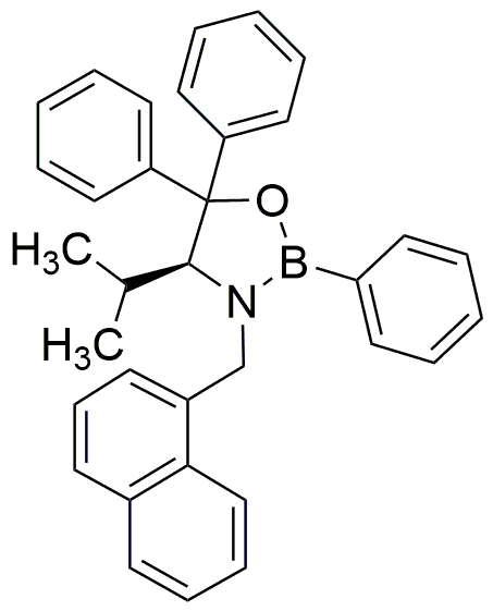 (S)-4-Isopropil-3-(1-naftilmetil)-2,5,5-trifenil-1,3,2-oxazaborolidina (aproximadamente 6 % en tolueno, aproximadamente 0,1 mol/L)