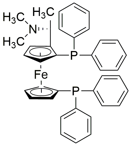 (S)-N,N-Dimetil-1-[(R)-1',2-bis(difenilfosfino)ferrocenil]etilamina