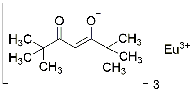 Tris(2,2,6,6-tetrametil-3,5-heptanodionato)europio(III) [Reactivo de desplazamiento de RMN]