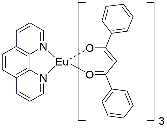 Tris(1,3-difenil-1,3-propanedionato)(1,10-fenantrolina)europio(III)