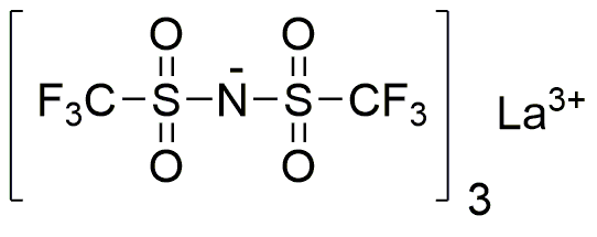 Bis(trifluorometanosulfonil)imida de lantano(III)