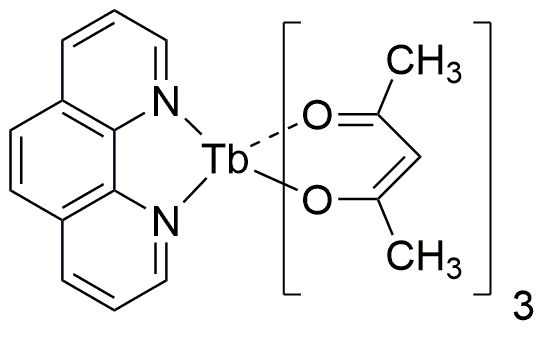 Tris(acetilacetonato)(1,10-fenantrolina)terbio(III)