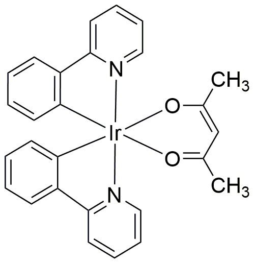 (2,4-pentanedionato)bis(2-phénylpyridine)iridium(III)