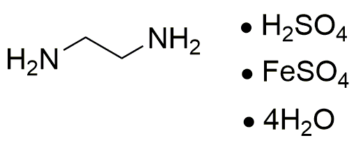 Sulfato de etilendiamonio de hierro(II) tetrahidratado