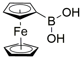 Ácido ferrocenoborónico (contiene cantidades variables de anhídrido)