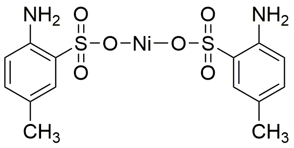 2-Amino-5-metilbencenosulfonato de níquel (II)