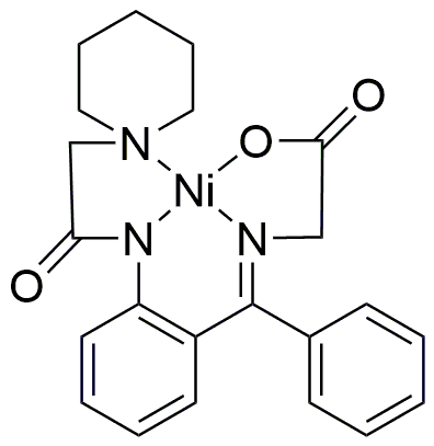 [N-[a-[2-(Piperidinoacetamido)fenil]bencilideno]glicinato]níquel