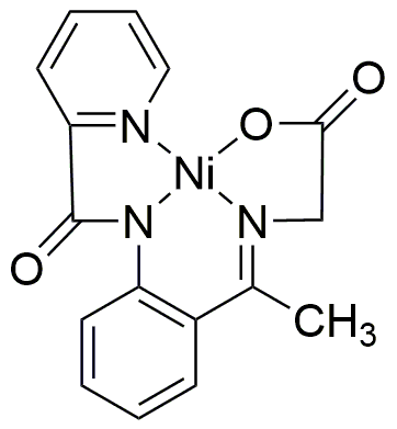 [N-[1-[2-(2-Pyridylcarboxamido)phenyl]ethylidene]glycinato]nickel