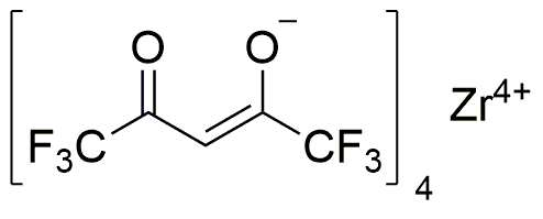 Tetrakis(trifluoro-2,4-pentanedionato)circonio(IV)