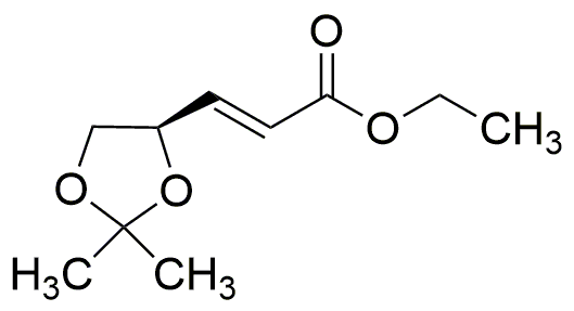 (R)-(-)-3-(2,2-dimetil-1,3-dioxolan-4-il)-trans-2-propenoato de etilo