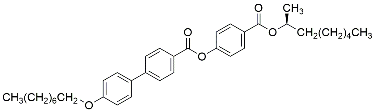 (S)-4-[(1-méthylheptyloxy)carbonyl]phényle 4'-octyloxy-4-biphénylcarboxylate